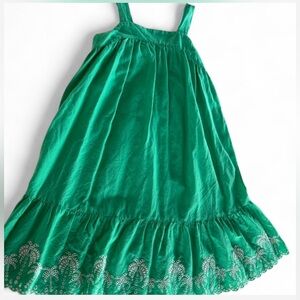 Green Embroidered Old Navy Sundress